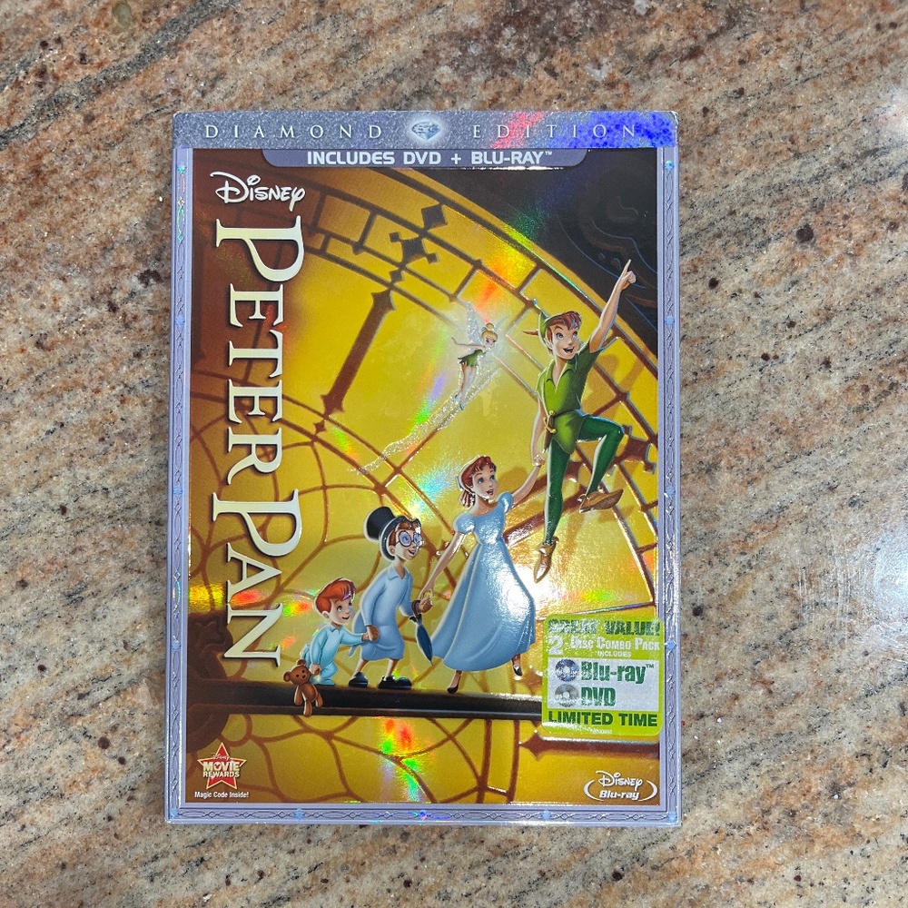 Peter Pan Diamond Edition DVD + Blu Ray
